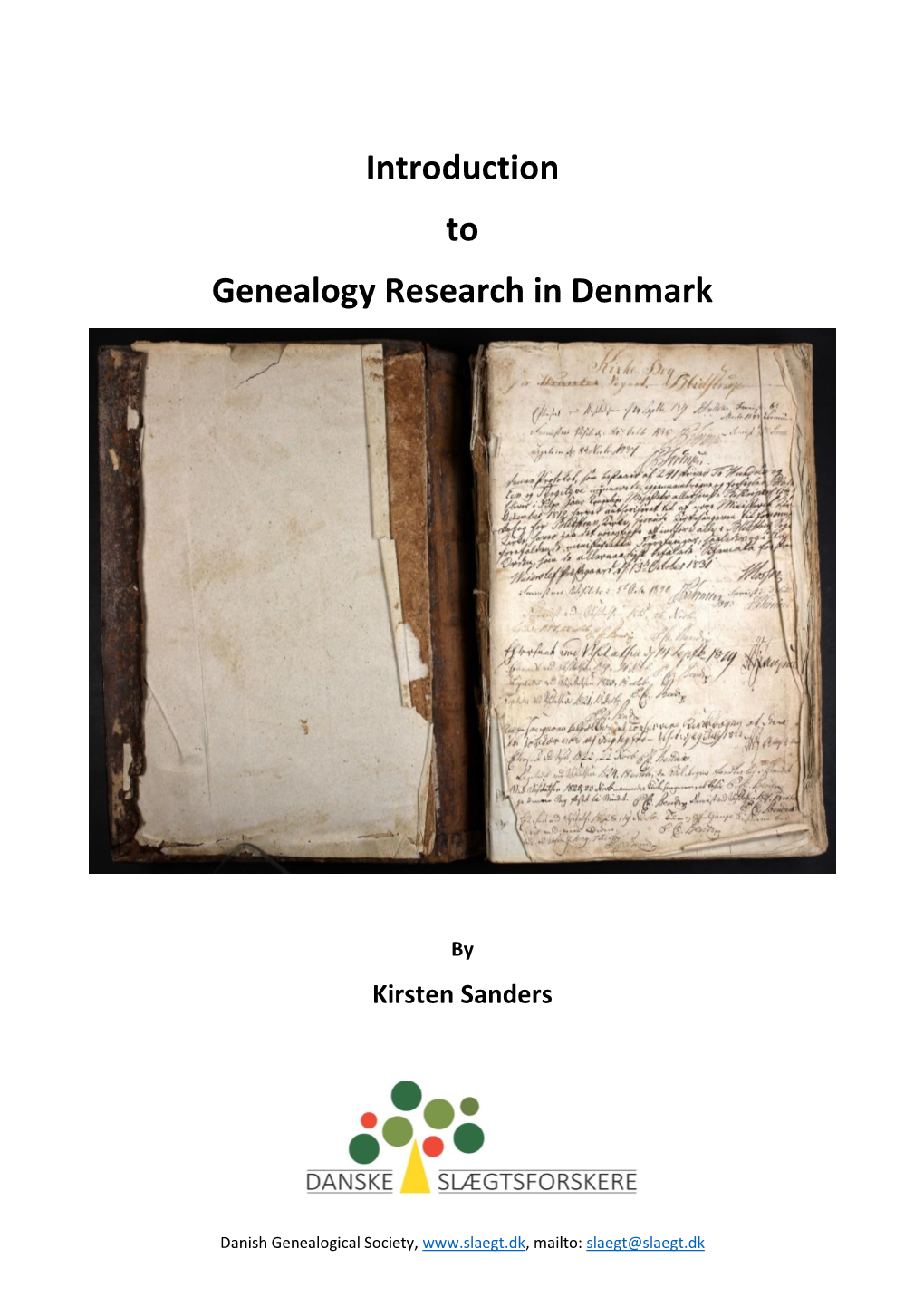 Introduction to Genealogy Research in Denmark