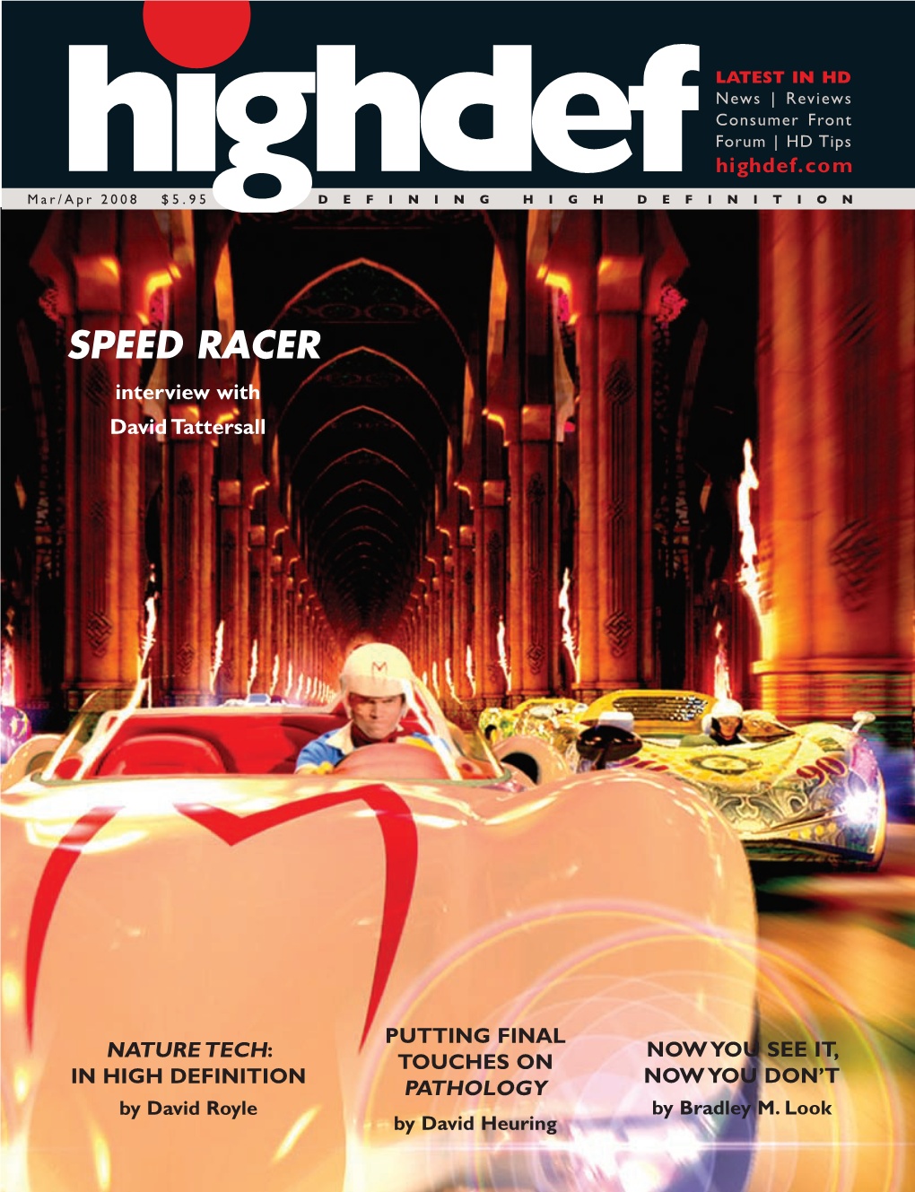 Speed Racer Interview with David Tattersall