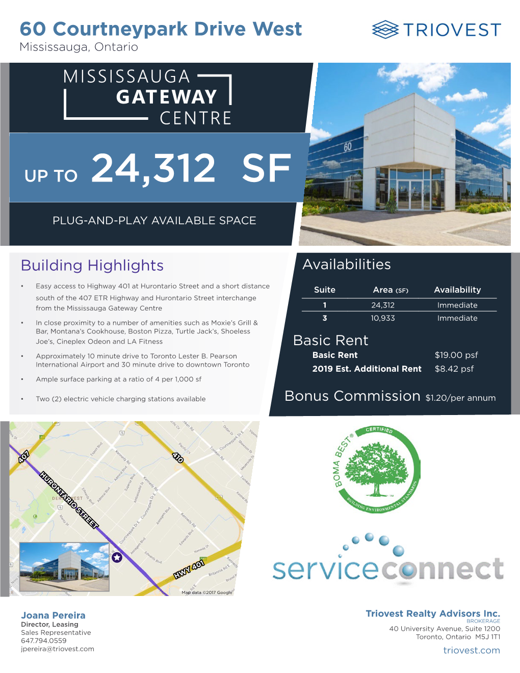 Up to 24,312 Sf