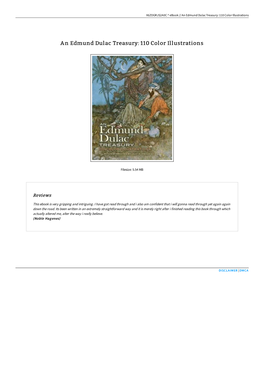 Download PDF \ an Edmund Dulac Treasury: 110 Color Illustrations