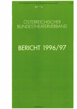 III-113 Der Beilagen XX. GP - Bericht - 02 Hauptdokument (Gescanntes Original) 1 Von 210
