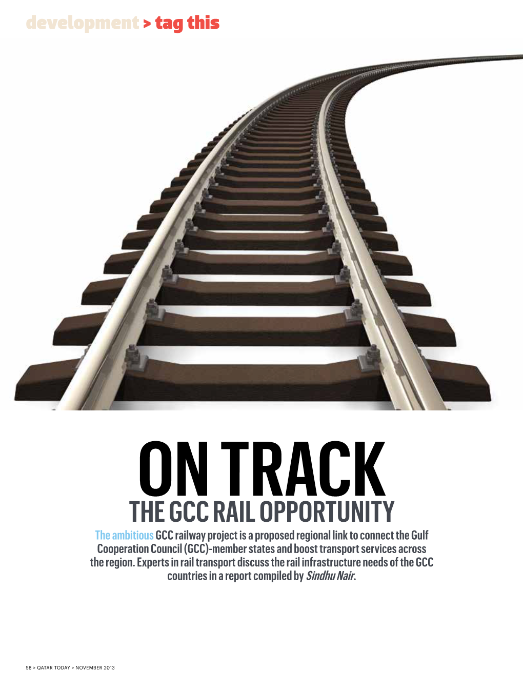 The Gcc Rail Opportunity