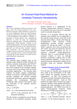 An Overset Field-Panel Method for Unsteady Transonic Aeroelasticity
