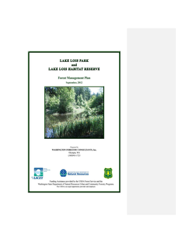 Laek Lois Habitat Reserve Forest Management Plan