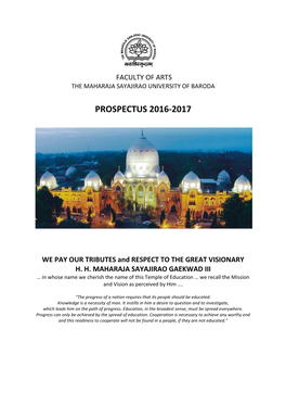 Prospectus 2016-2017