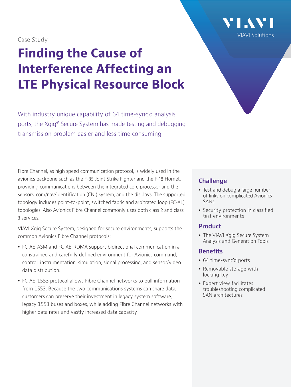 Finding the Cause of Interference Affecting an LTE Physical Resource Block