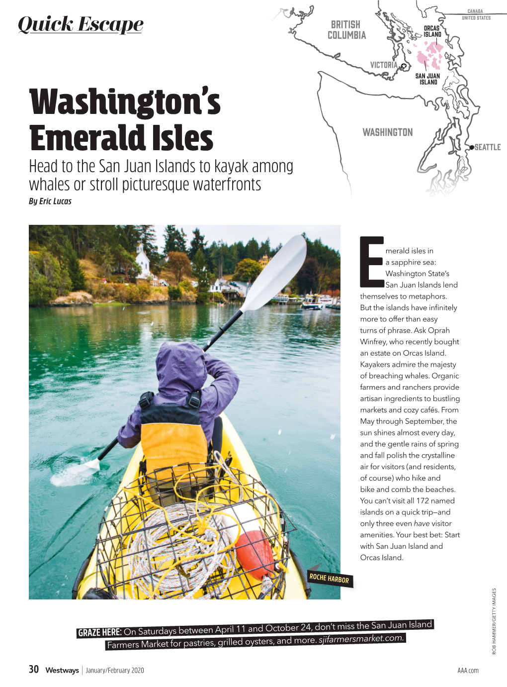 Washington's Emerald Isles