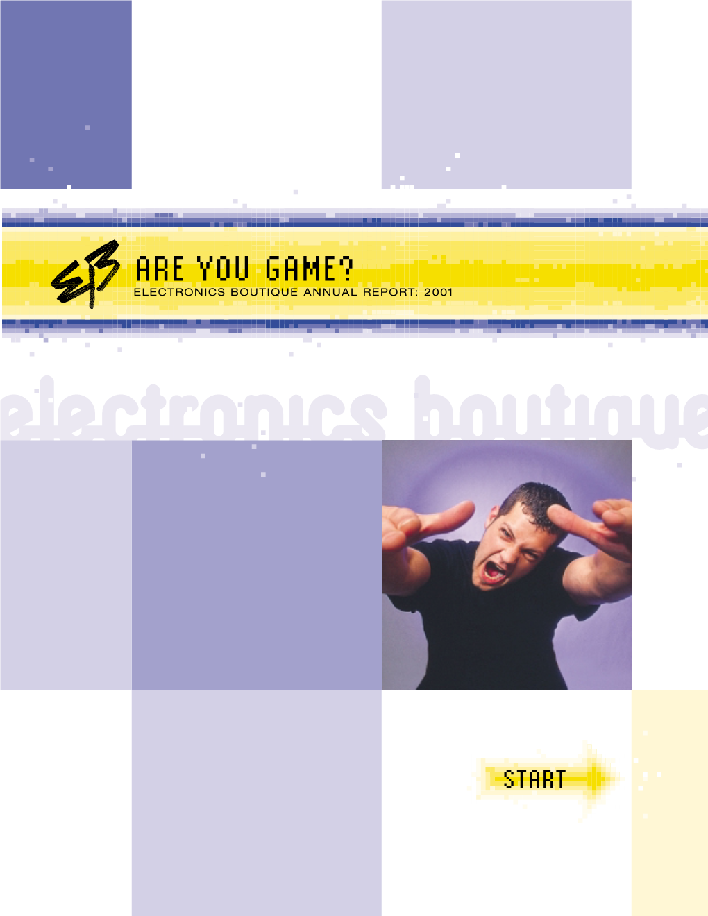 Are You Game? Electronics Boutique Annual Report: 2001
