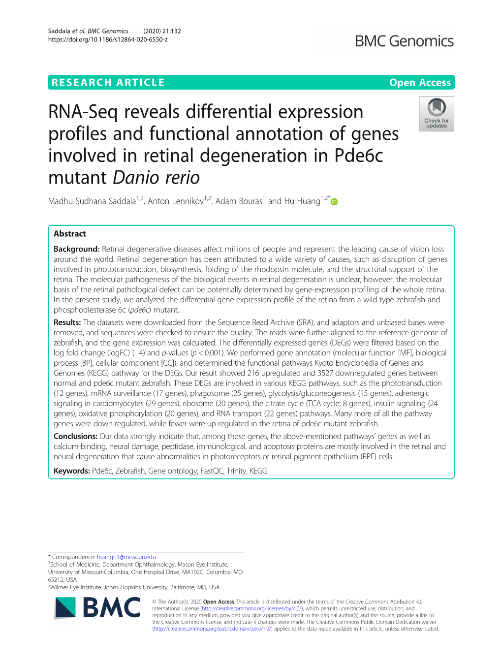 Downloaded from the Sequence Read Archive (SRA), and Adaptors and Unbiased Bases Were Removed, and Sequences Were Checked to Ensure the Quality