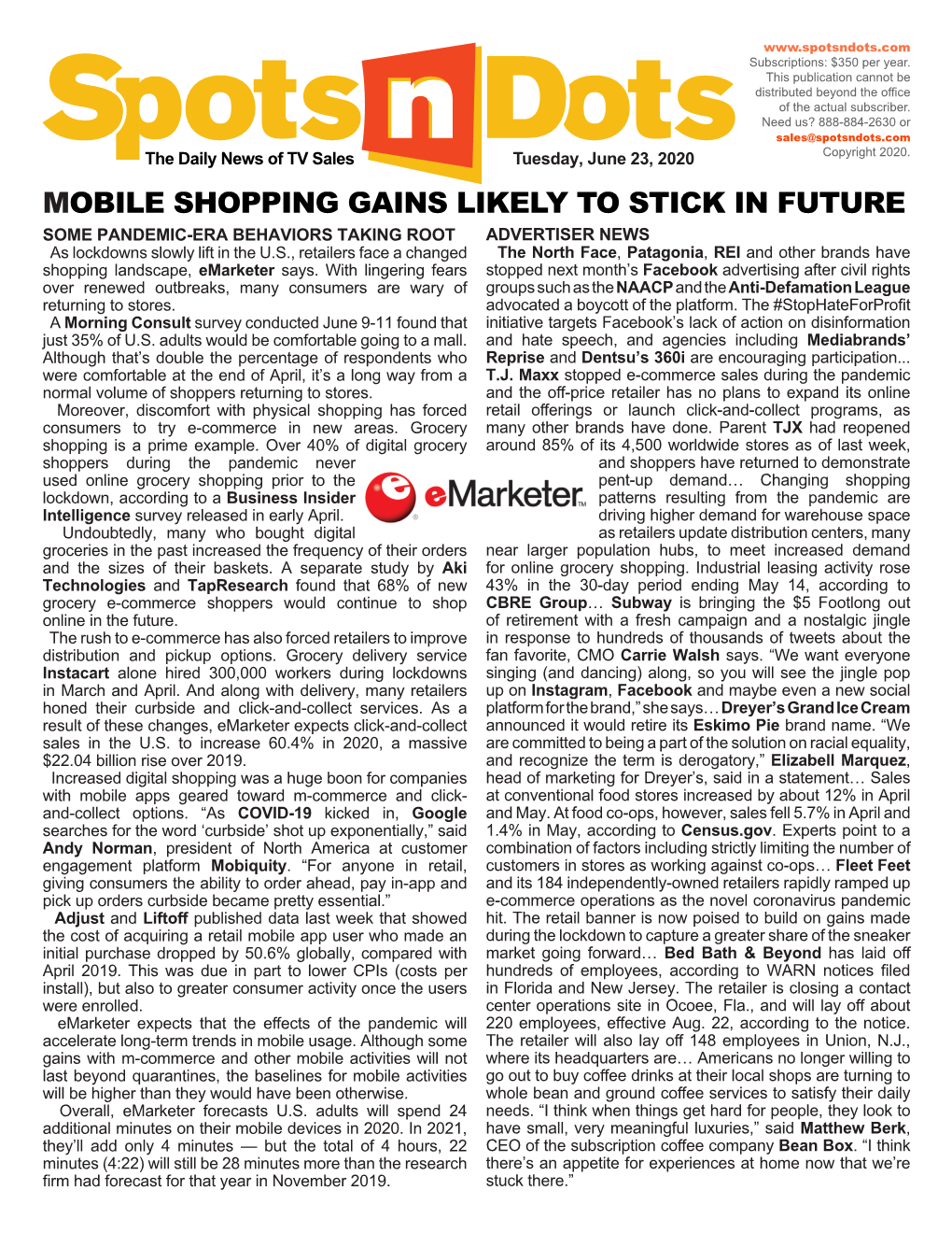 Mobile Shopping Gains Likely to Stick in Future