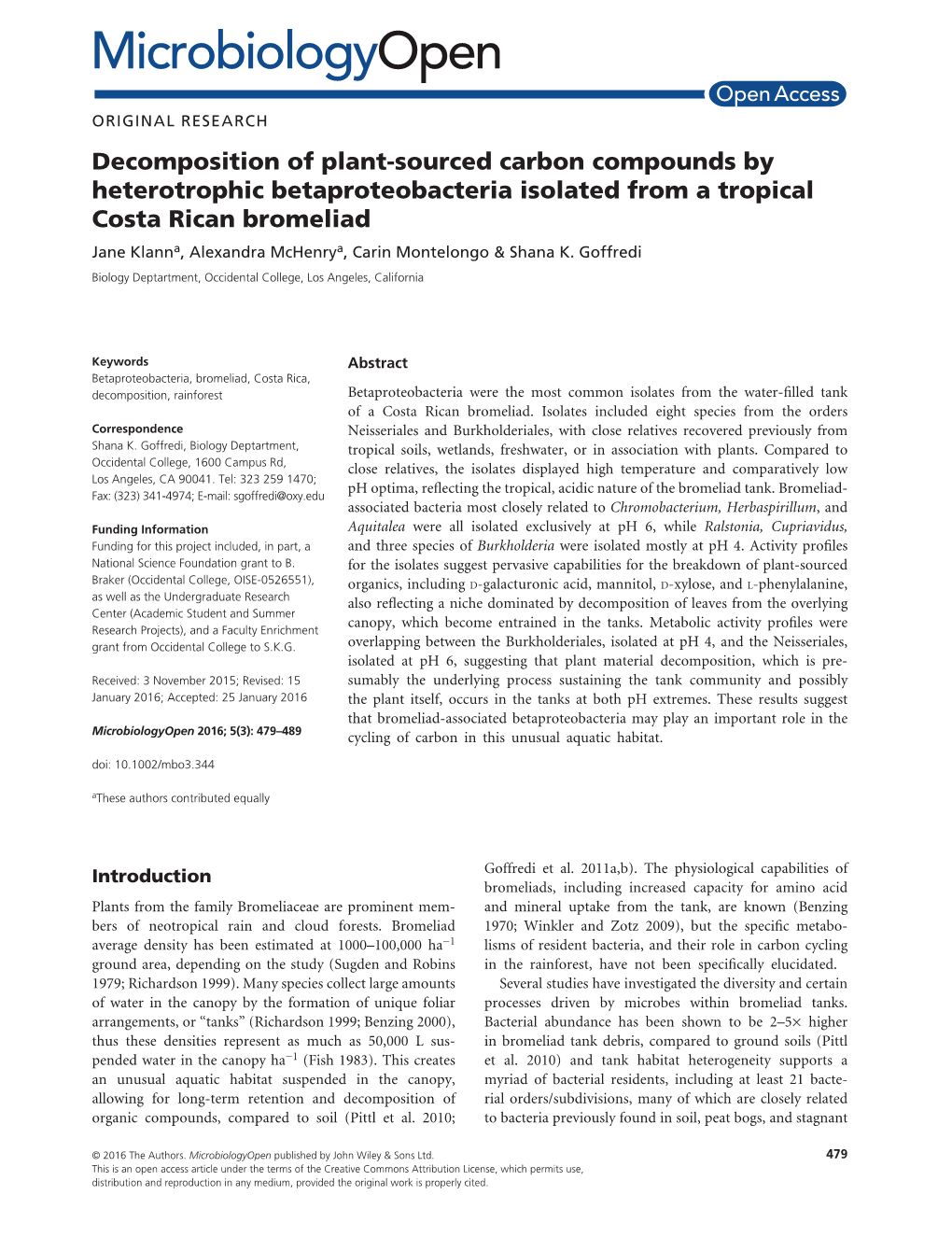 Sourced Carbon Compounds by Heterotrophic