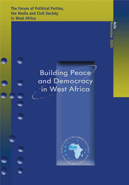 Building Peace & Democracy in West Africa