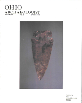 Ohio Archaeologist Volume 36 No