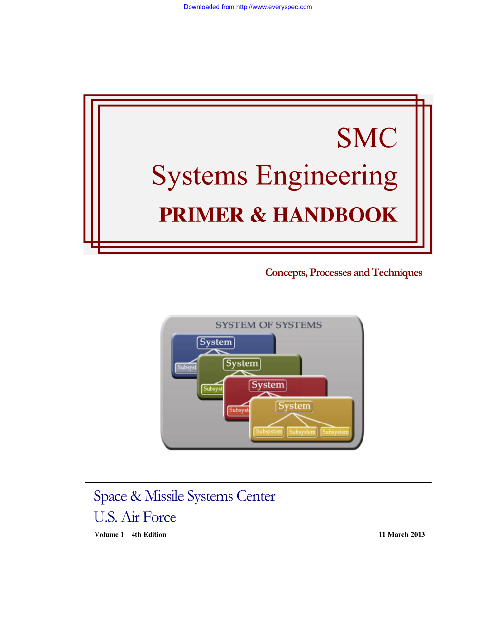 SMC Systems Engineering PRIMER & HANDBOOK DocsLib