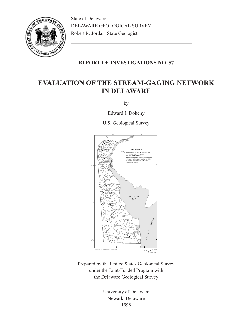 RI57 Evaluation of the Stream-Gaging