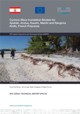 Cyclone Wave Inundation Models for Apataki, Arutua, Kauehi, Manihi and Rangiroa Atolls, French Polynesia