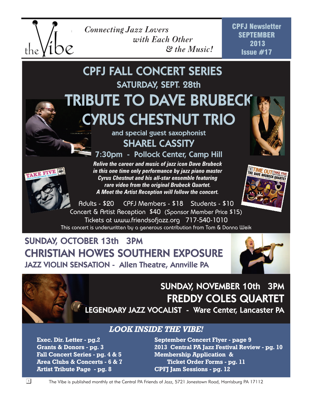 Tribute to Dave Brubeck