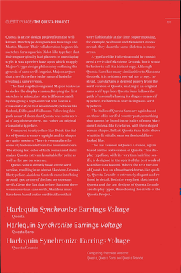 Harlequin Synchronize Earrings Voltage