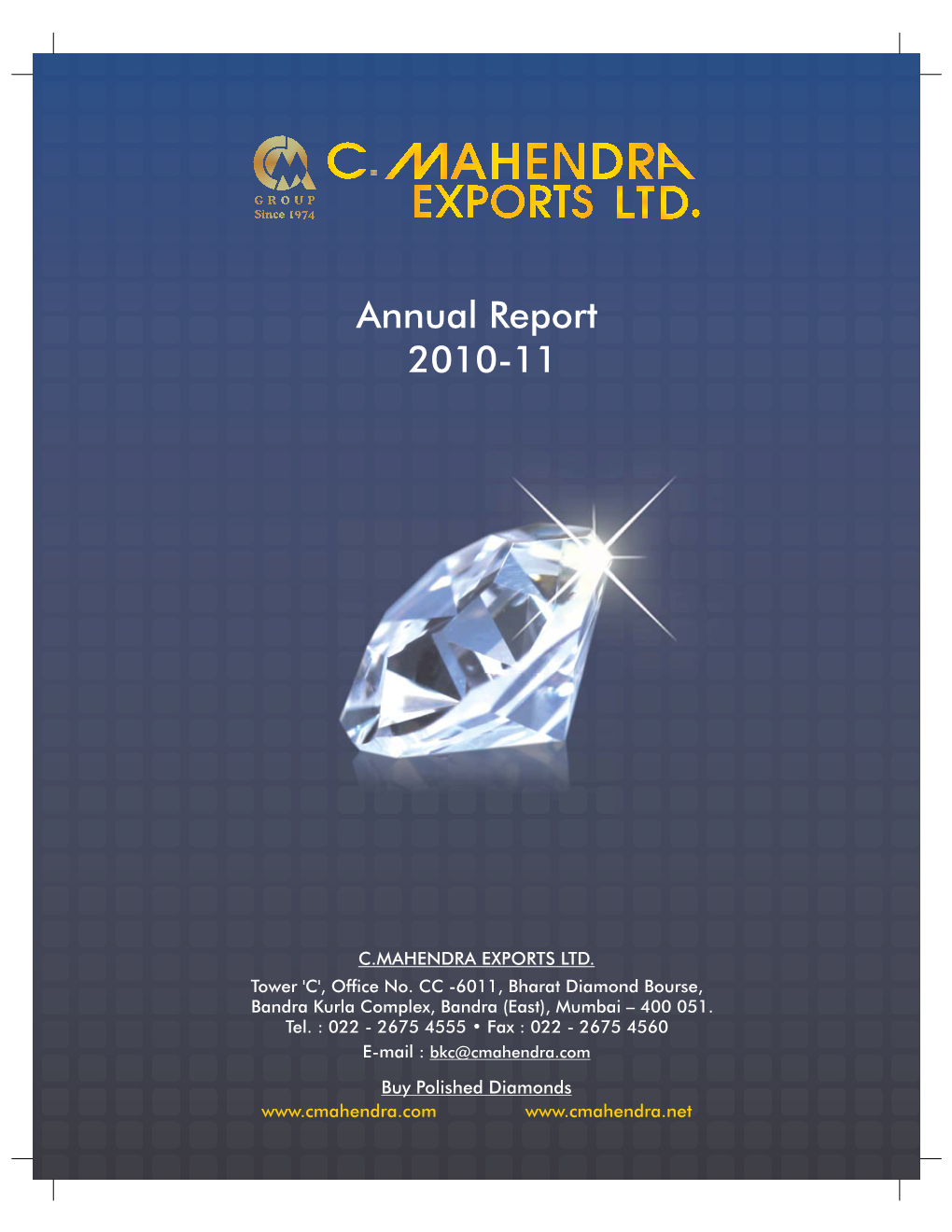1 C Mahendra Annual Report.Pmd
