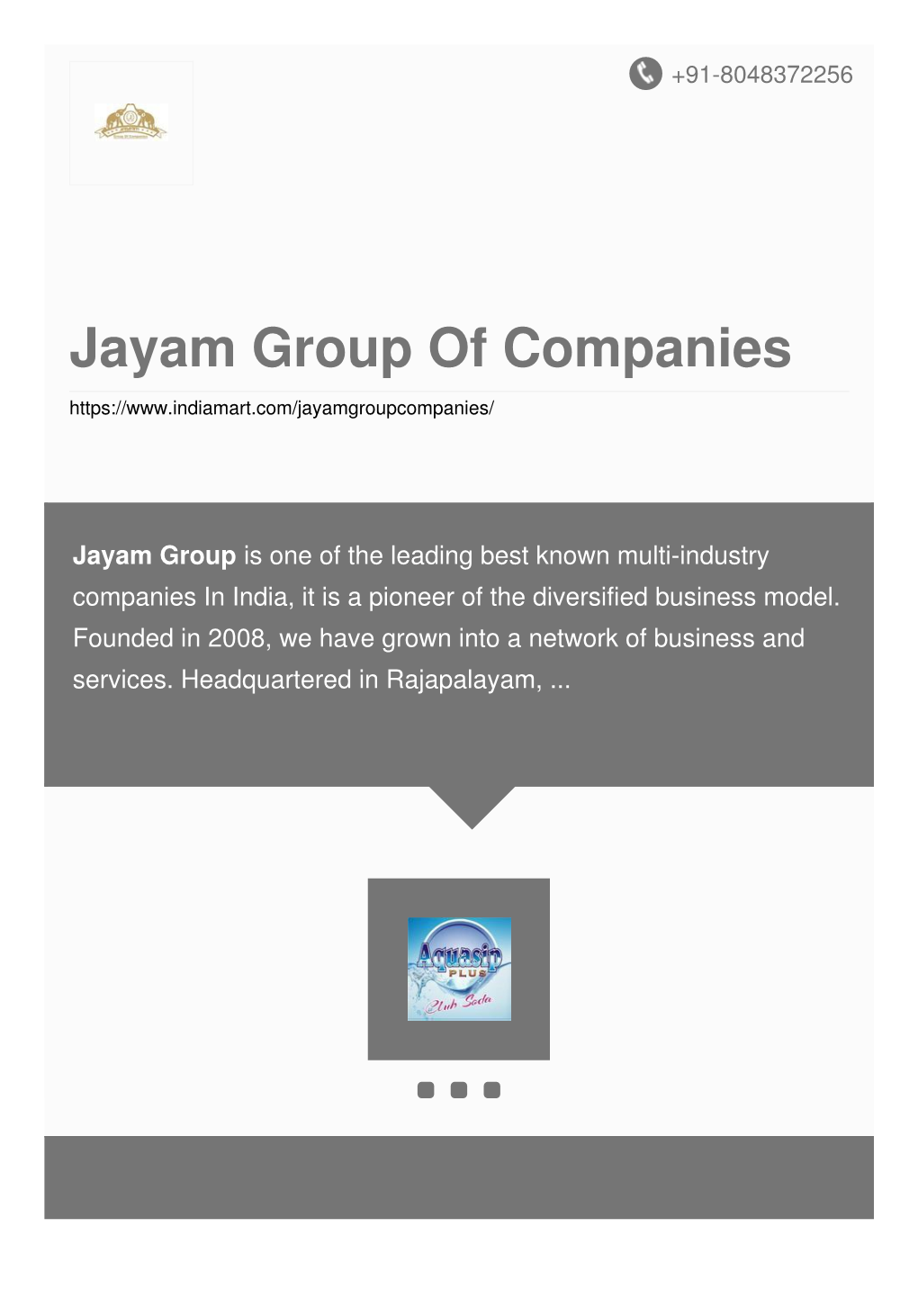 Jayam Group of Companies