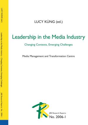 Leadership in the Media Industry