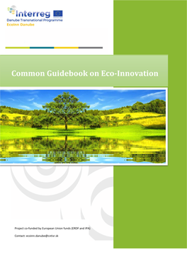 Common Guidebook on Eco-Innovation