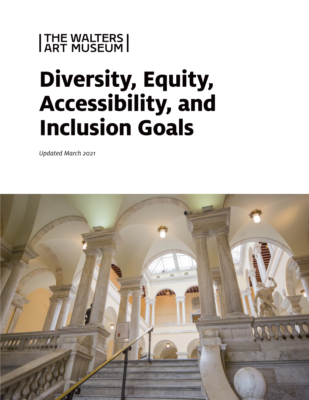 Diversity, Equity, Accessibility, and Inclusion Goals