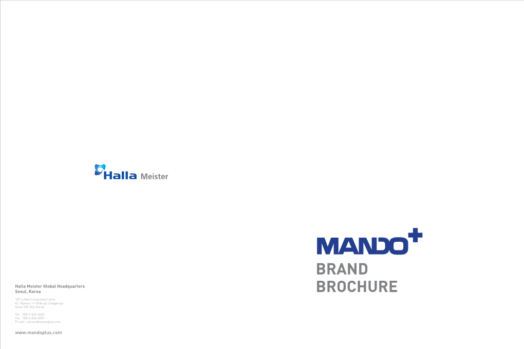 Brand Brochure