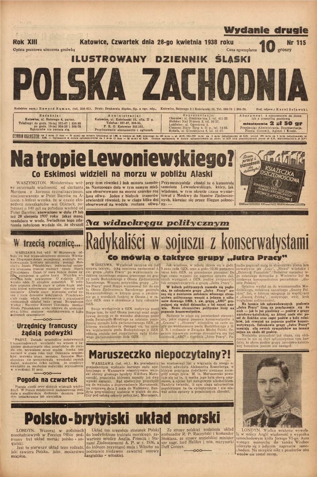 Polsko-Brytyjski Układ Morski LONDYN