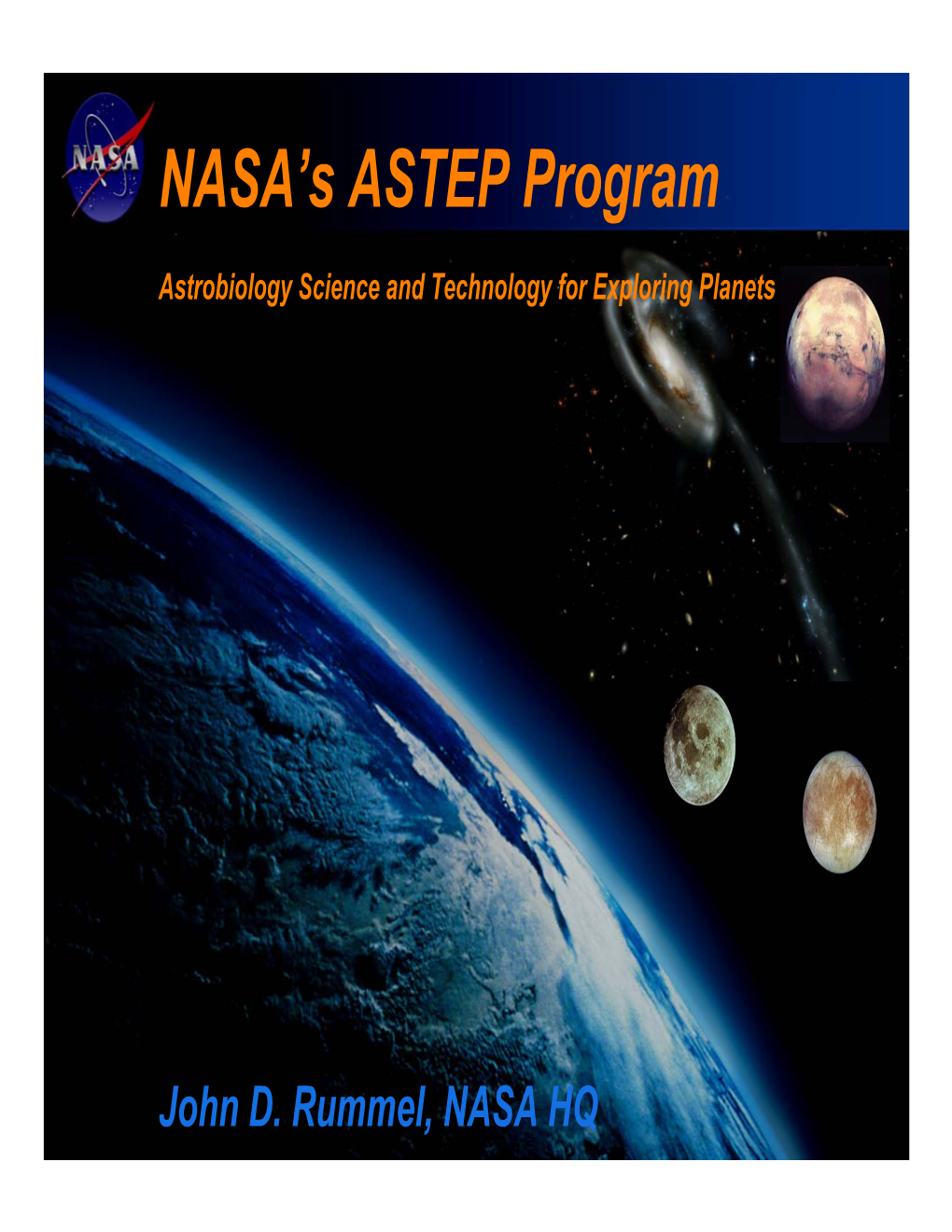 NASA's ASTEP Program