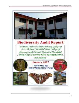Biodiversity Audit Report of ICS College, Khed