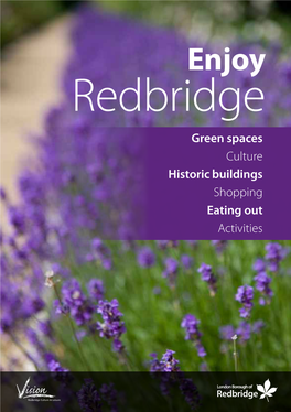Enjoy Redbridge Green Spaces Culture Historic Buildings Shopping Eating out Activities