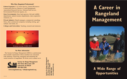 A Career in Rangeland Management
