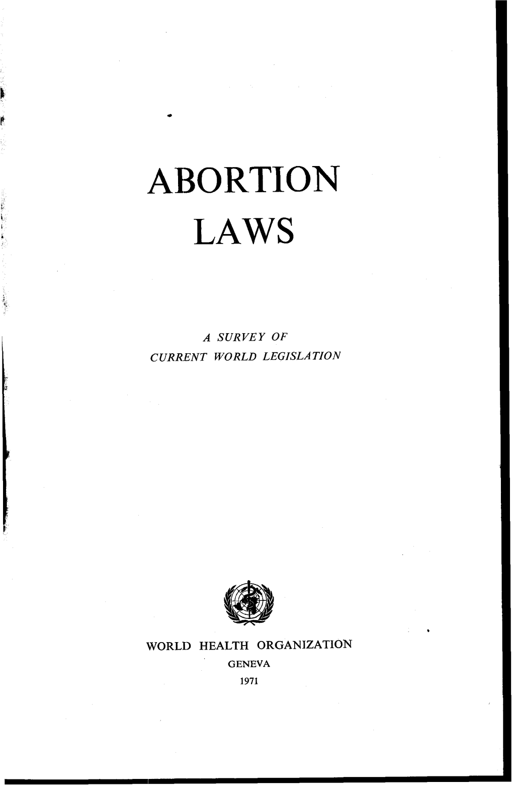 Abortion Laws