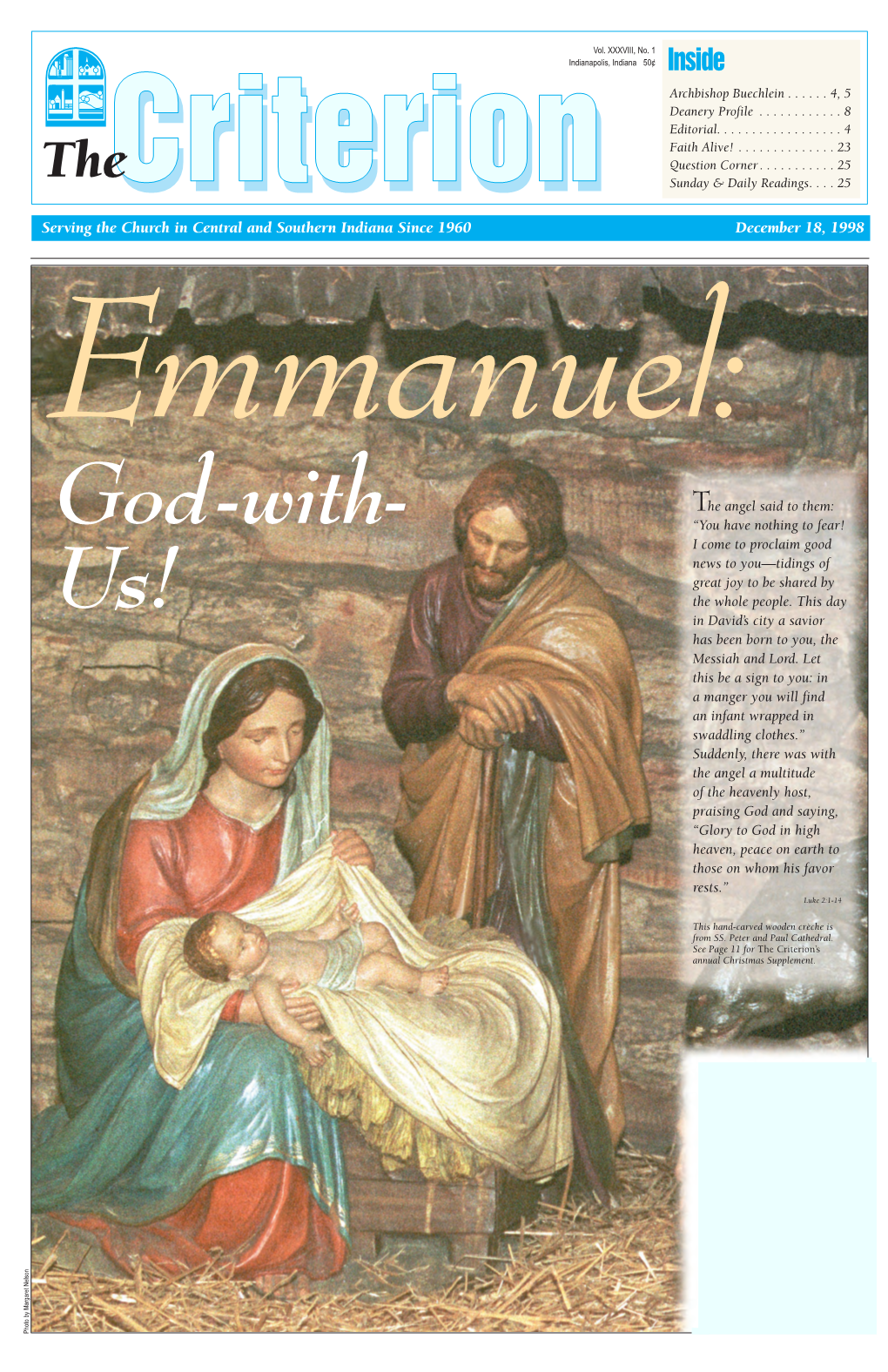 December 18, 1998 Emmanuel