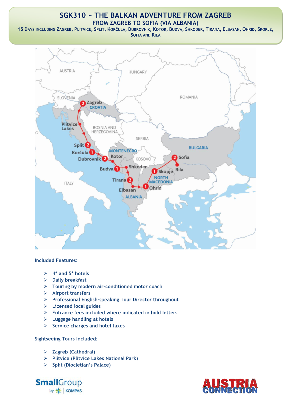 Sgk310 ~ the Balkan Adventure from Zagreb