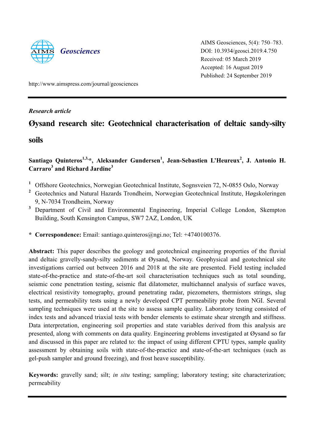 Geotechnical Characterisation of Deltaic Sandy-Silty Soils