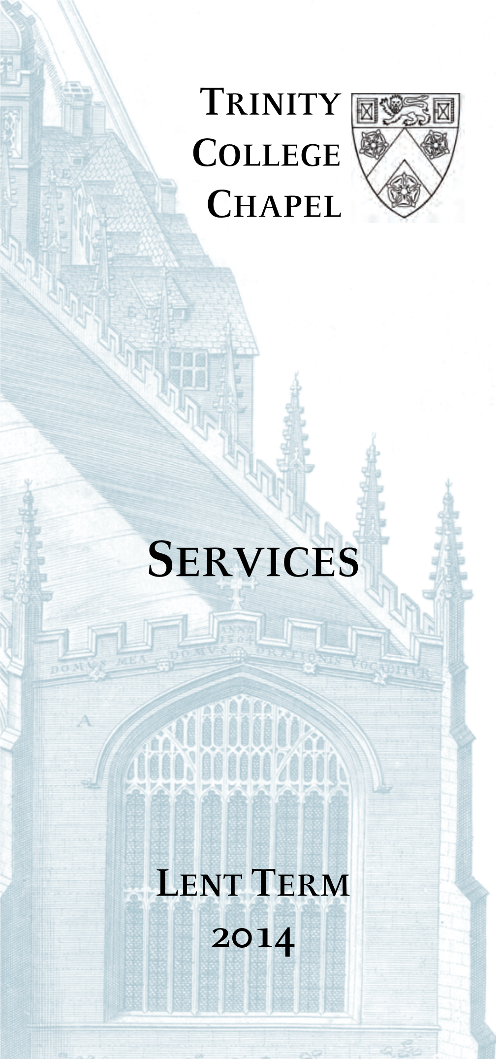 Services Lent 2014 Lft Layout 1 08/01/2014 15:18 Page 1