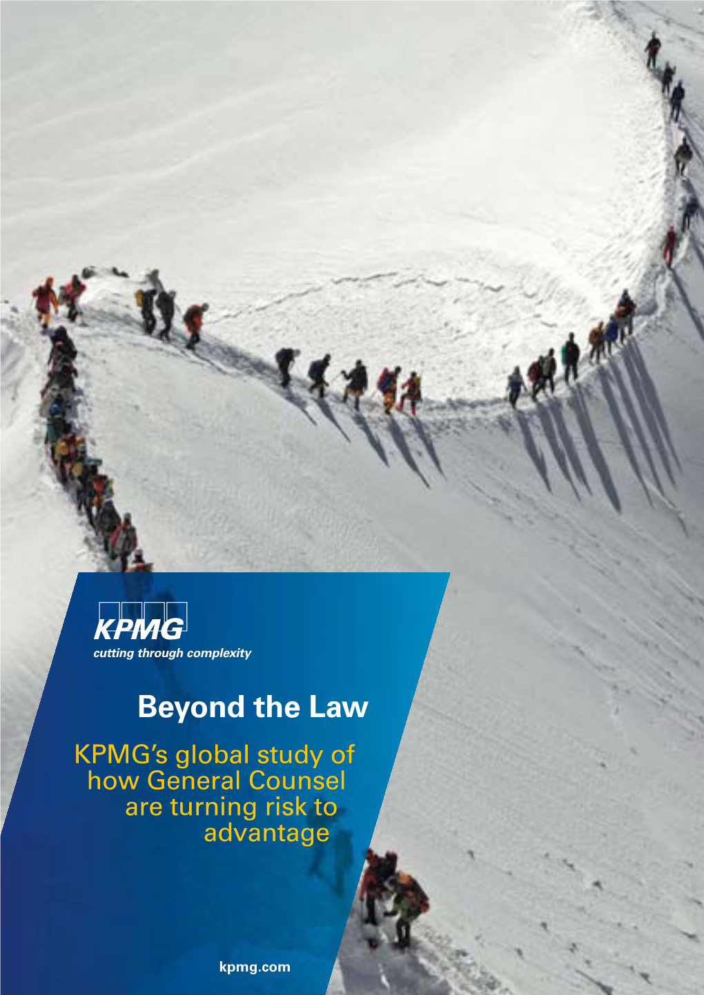 Beyond the Law KPMG's Global Study of How General Counsel Are Turning