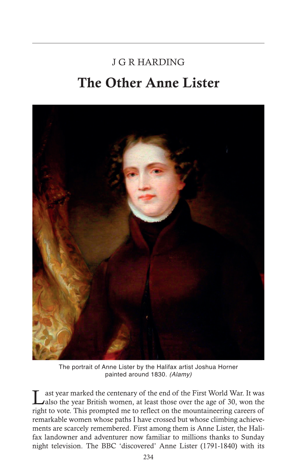 The Other Anne Lister