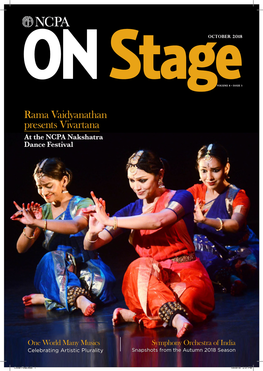 Rama Vaidyanathan Presents Vivartana at the NCPA Nakshatra Dance Festival