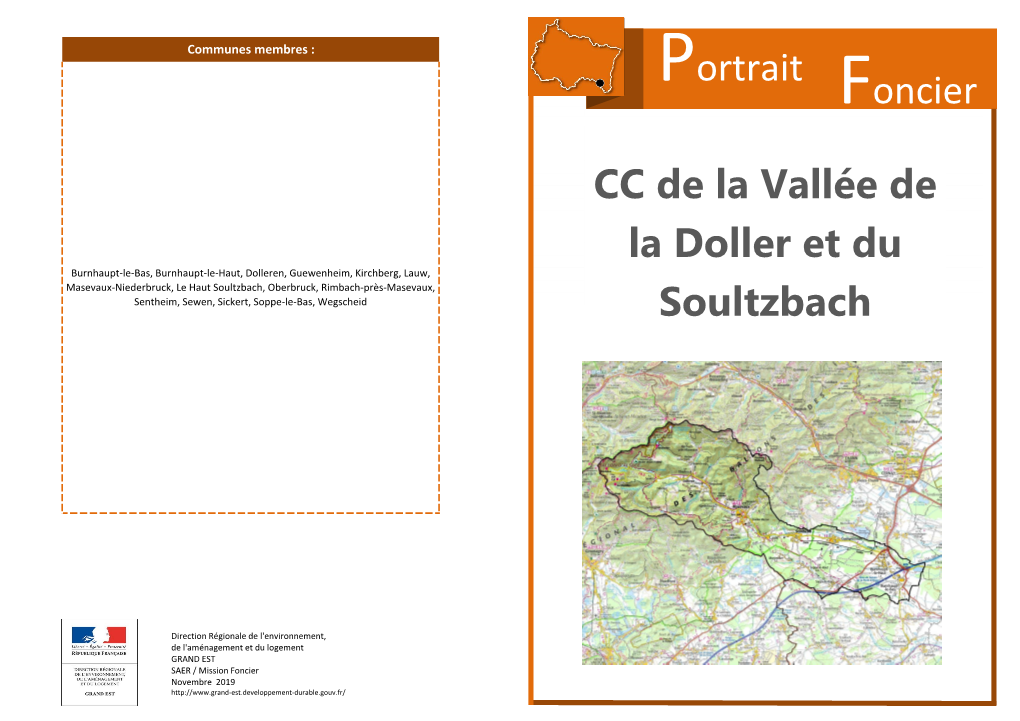 0 CC De La Vallée De La Doller Et Du Soultzbach 0 Foncier Portrait