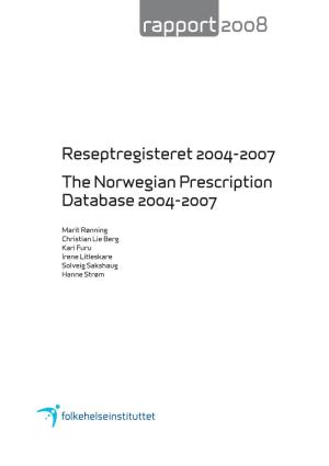 Rapport 2008