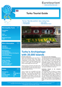 Turku's Archipelago with 20,000 Islands