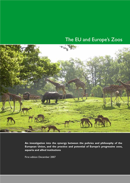 The EU and Europe's Zoos