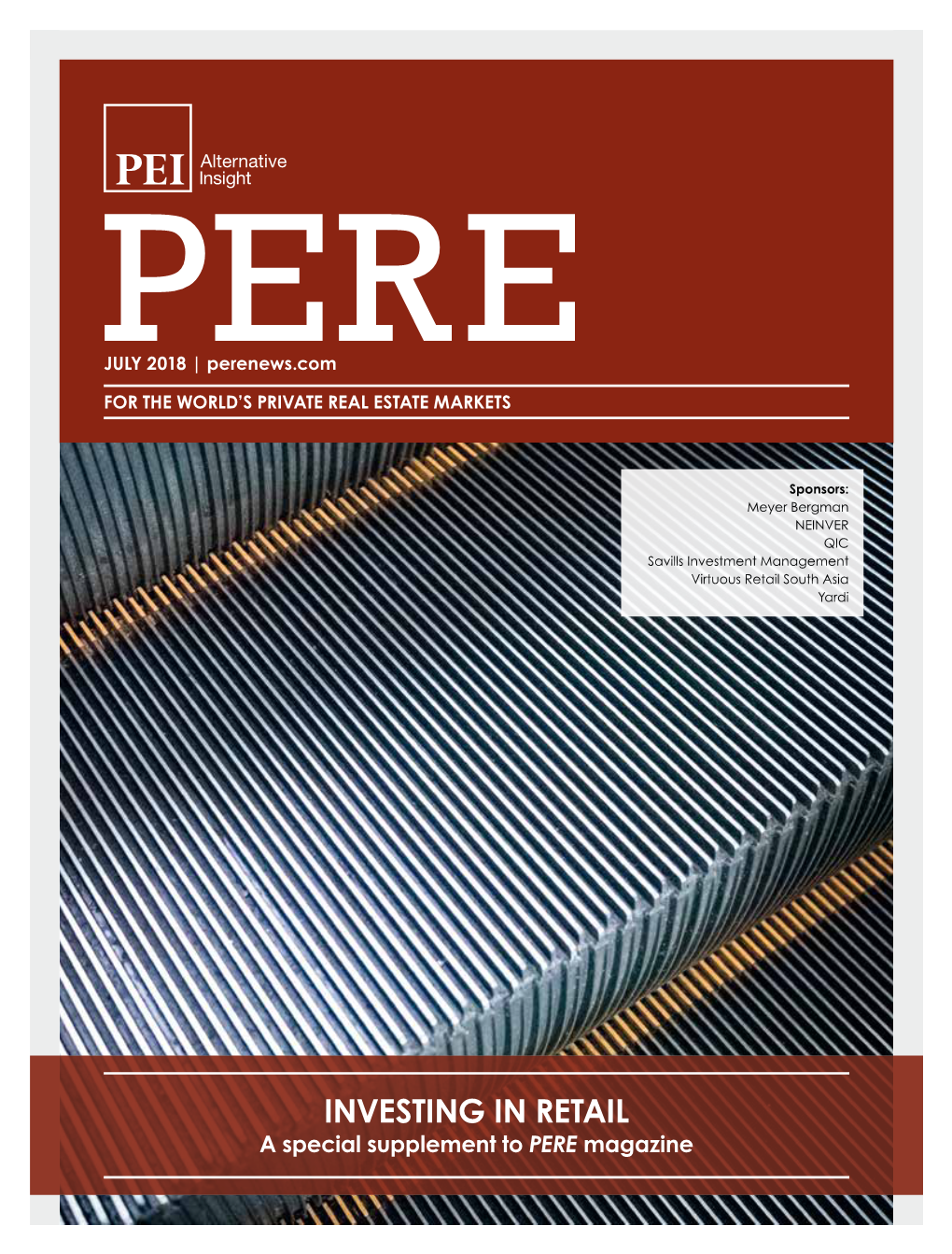 INVESTING in RETAIL a Special Supplement to PERE Magazine QIC GLOBAL REAL ESTATE