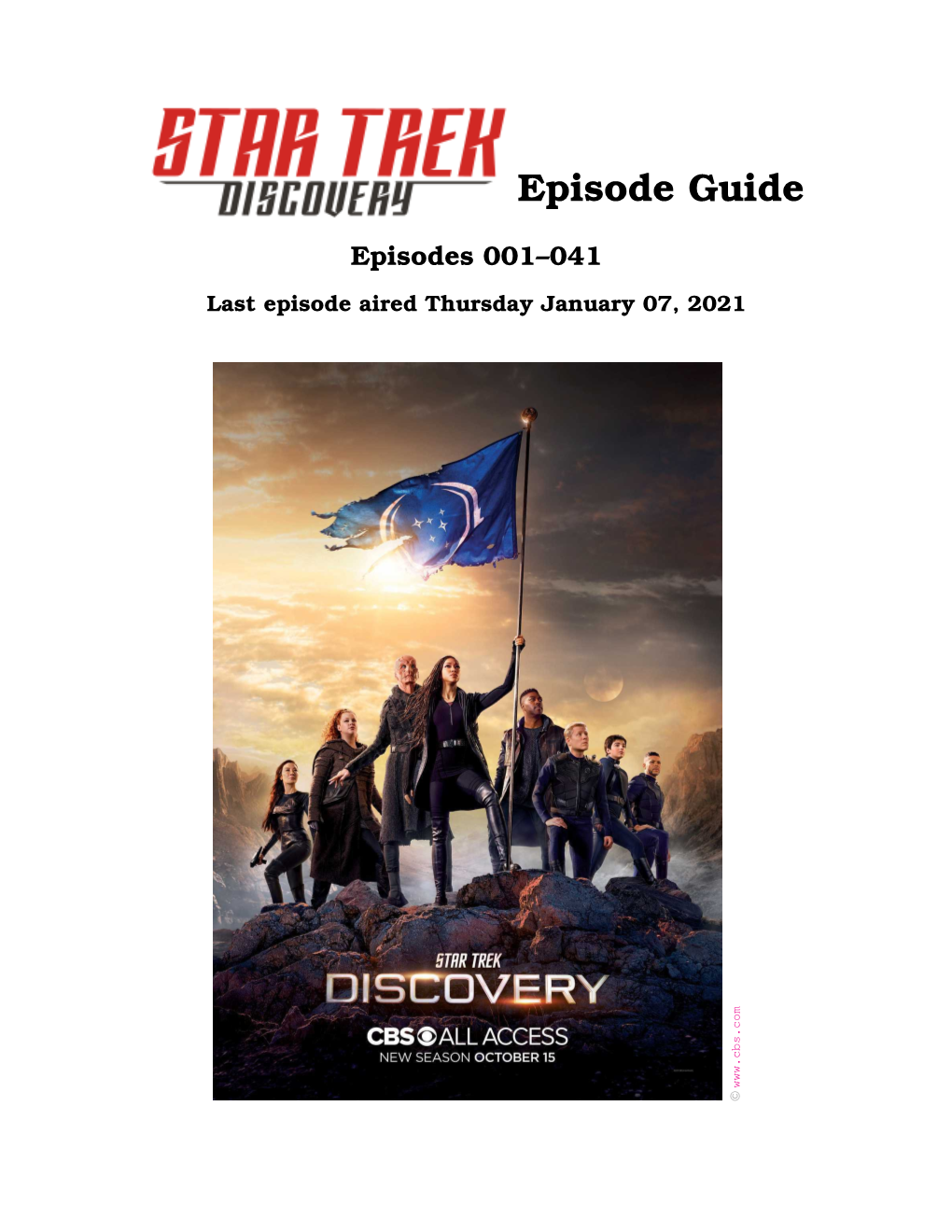 Episode Guide