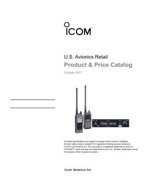 Icom AV Retail Product & Price Catalog