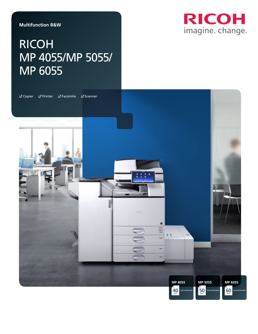 Ricoh Mp 4055/Mp 5055/ Mp 6055
