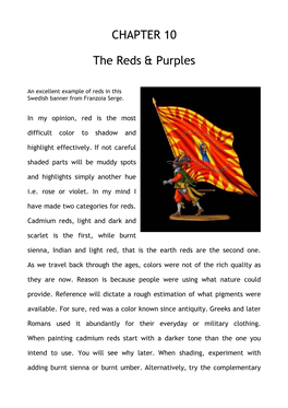 CHAPTER 10 the Reds & Purples
